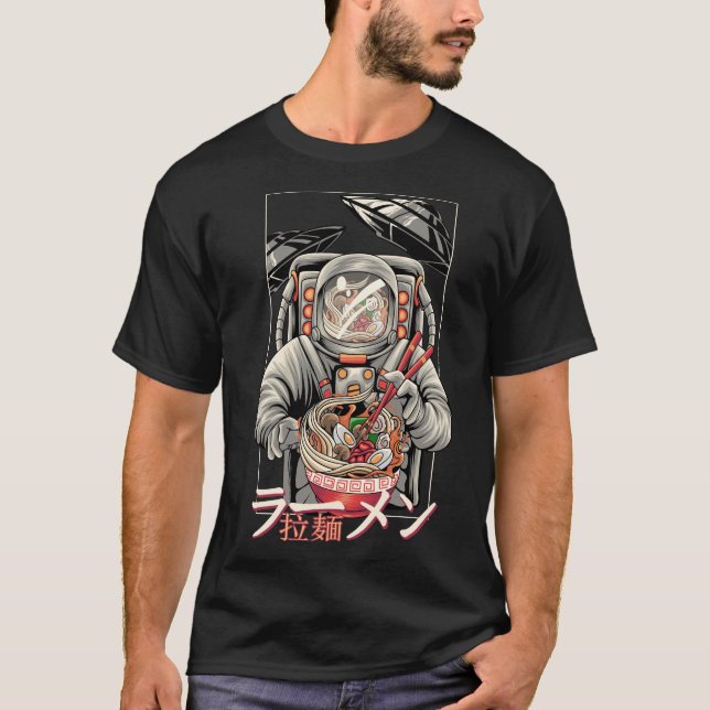Astronaut Ramen T-Shirt (Framsida)
