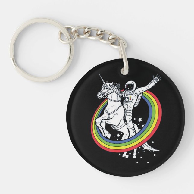 Astronaut Riding Unicorn  (Framsidan)