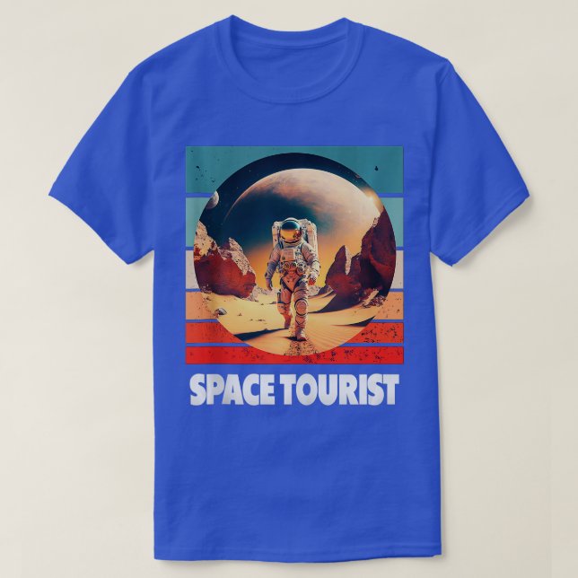 Astronaut Rymden Rymden T Shirt (Design framsida)