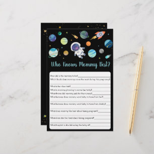 Astronaut Rymden som känner Mammans bästa spel