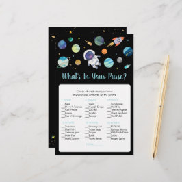 Astronaut Rymden, vad är det i ditt spel?