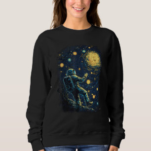 Astronaut Rymdpresenter Vetenskap Presenter Roligt T Shirt