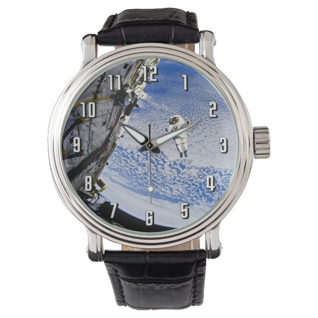 Astronaut rymdpromenad armbandsur (Framsida)