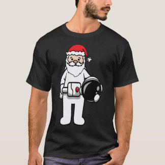 Astronaut Santa i rymden T Shirt