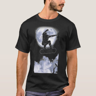 Astronaut Scate T Shirt