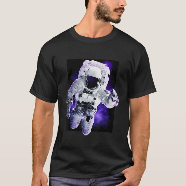 Astronaut shirt, Space man, Alien, Outer space, vi T Shirt (Framsida)