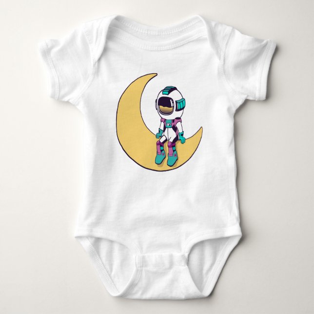 Astronaut Shirt, Spaceman T Shirt (Framsida)