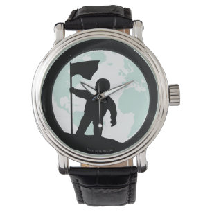 Astronaut Silhouette Armbandsur