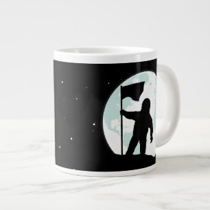 Astronaut Silhouette Jumbo Mugg