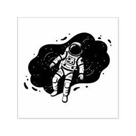 Astronaut Självfärgande Stämpel