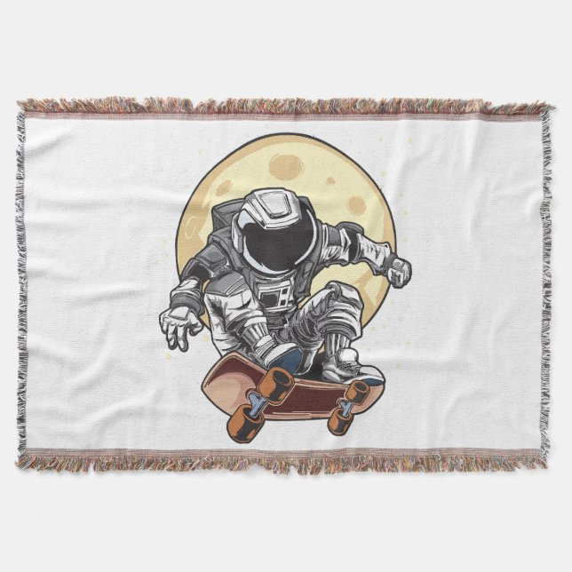 Astronaut Skate Filt (Framsidan)