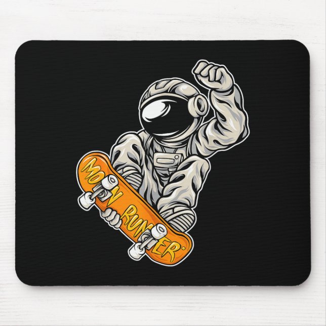 Astronaut Skateboarder, Skateboarding Lover, Astro Musmatta (Framsidan)