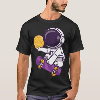Astronaut Skater T Shirt