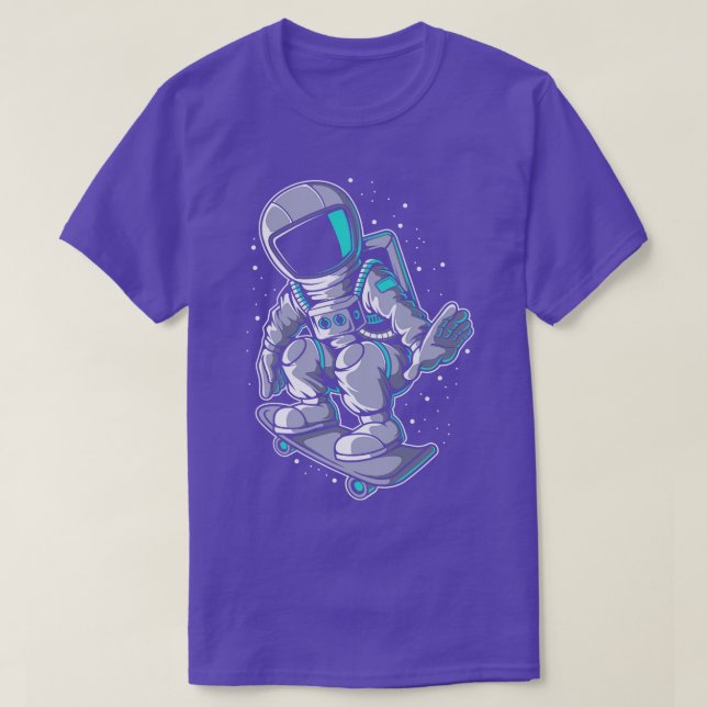 ASTRONAUT-SKATER T SHIRT (Design framsida)