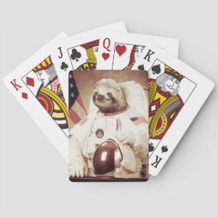 Astronaut Sloth Casinokort