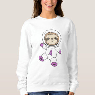Astronaut Sloth Planet Earth Mars Space T Shirt