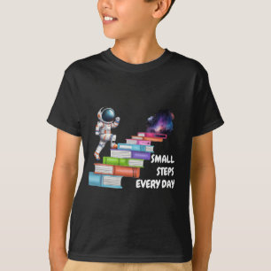 Astronaut Små Steg Galax T Shirt