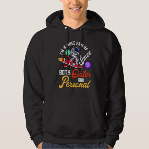 Astronaut Solplaneter Astronomi Rymden Hoodie