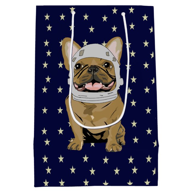Astronaut söt hund (Baksidan)