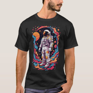 Astronaut Space Äventyr design T Shirt