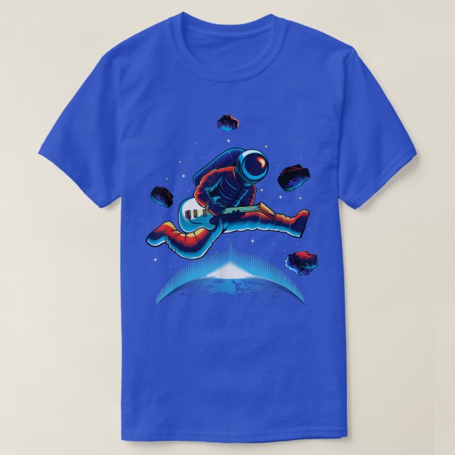 Astronaut Space Coola Space Rymdfart Galaxy Star T Shirt (Design framsida)