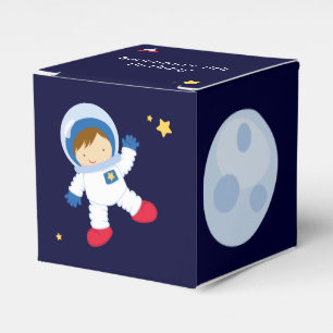 Astronaut Space Födelsedagsfest Personlig Presentaskar