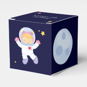 Astronaut Space Födelsedagsfest Personlig Presentaskar