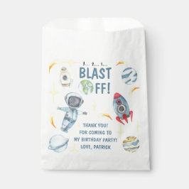 Astronaut Space Födelsedagsfest Tack