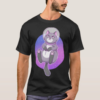 Astronaut Space Kattunge T Shirt