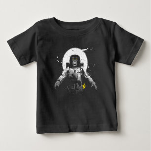 Astronaut Space Monkey och Bananas Funny T Shirt