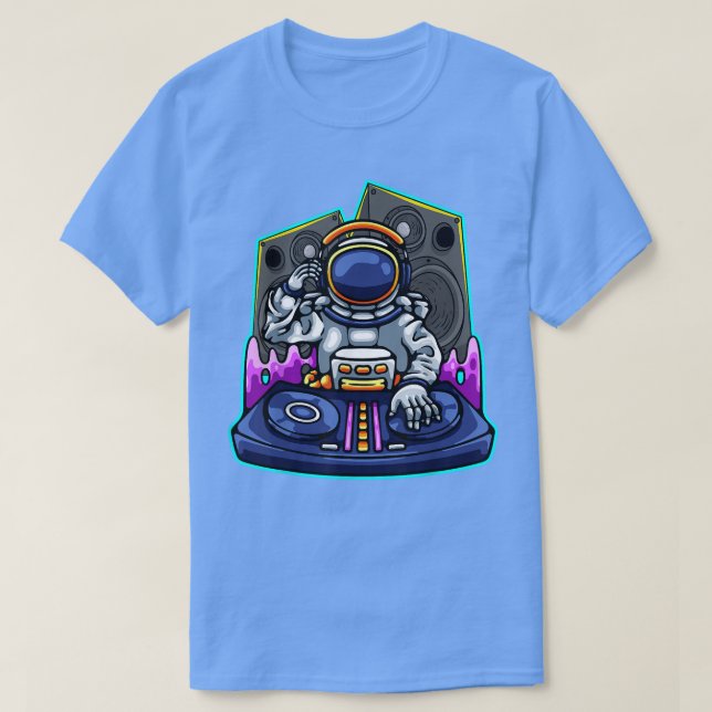 Astronaut Space Music Galaxy Study Astronaut T-Shi T Shirt (Design framsida)
