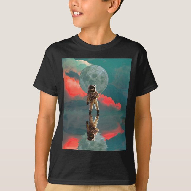 Astronaut Space T Shirt (Framsida)