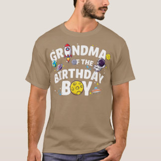 Astronaut Space Temaparty Grandma of the Birthda T Shirt