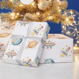 Astronaut Space-Themed Birthday Presentpapper