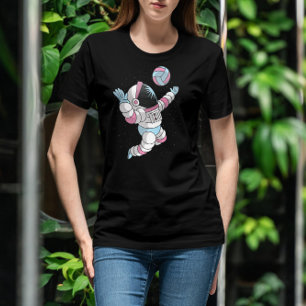 Astronaut Space Volleyball T Shirt