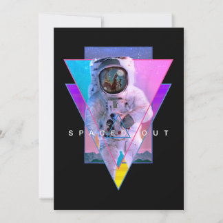 Astronaut spaced ut Aesthetic Vaporwave Outer Spa Spara Datumet