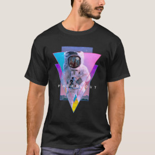 Astronaut spaced ut Aesthetic Vaporwave Outer Spa T Shirt