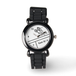 Astronaut Spaceman Tennis Player Wrist Watch Armbandsur