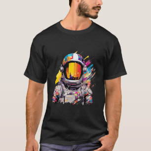 Astronaut Spaceman World Äventyr Discovery T Shirt
