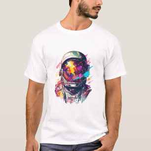 Astronaut Spaceman World Space Discovery Äventyr T Shirt