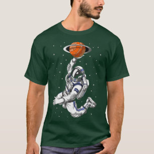 Astronaut spelar basketboll i Rymden, Basket T Shirt