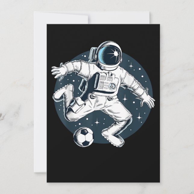 Astronaut Spelare i Rymden Graphic Spara Datumet (Framsida)
