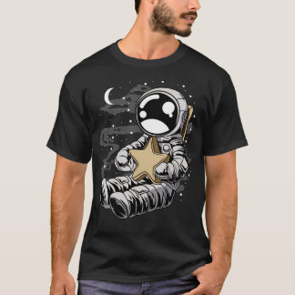 Astronaut Star - Funny Rymden Älskare T Shirt