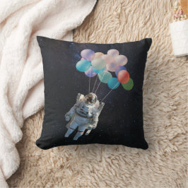 Astronaut Stars & Space Colorful Balloations Kudde