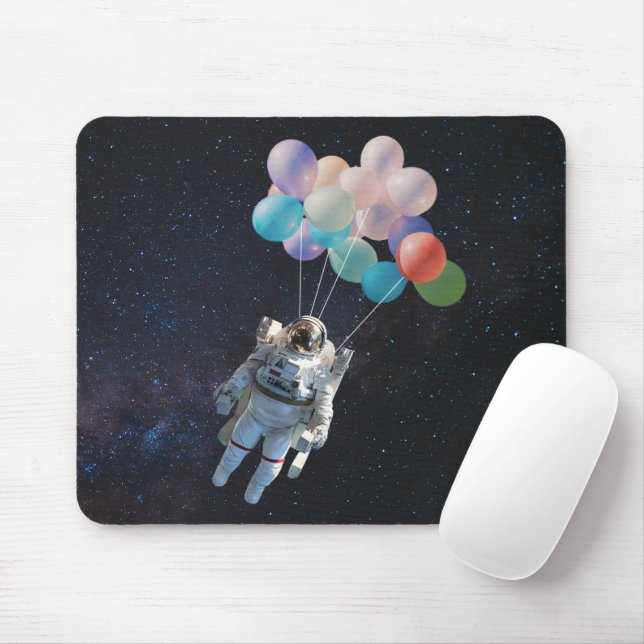 Astronaut Stars & Space Colorful Balloations Musmatta (Med mus)