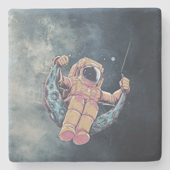 Astronaut Stenunderlägg (Framsidan)