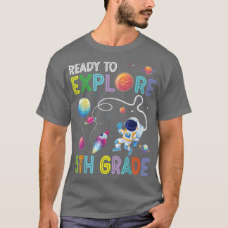 Astronaut Student Back to school Redo till förorde T Shirt