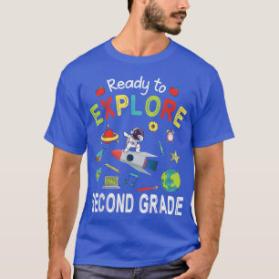 Astronaut Student Ride Rocket Redo till Eplore Sec T Shirt
