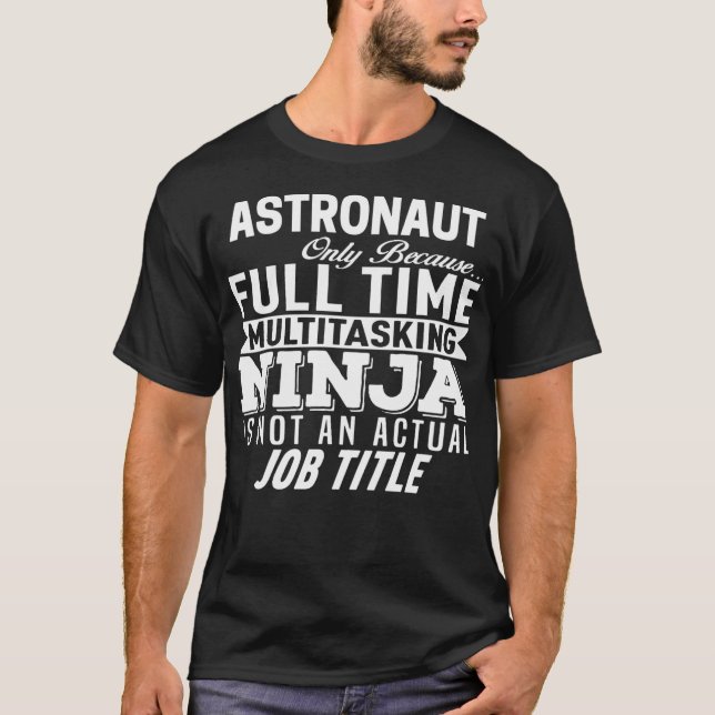 Astronaut T Shirt (Framsida)