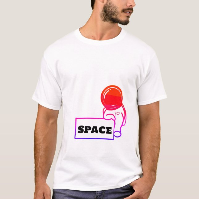 astronaut t shirt (Framsida)